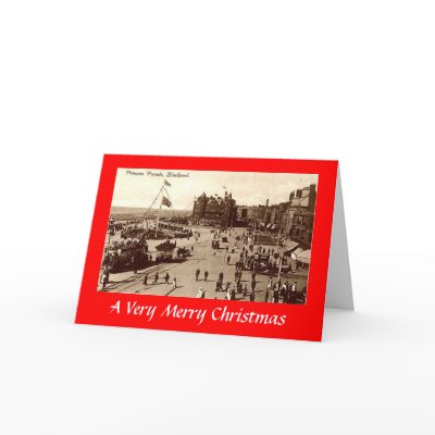 Blackpool, Christmas Card by gregoryolney2