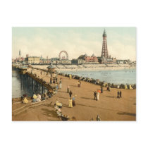 Blackpool III, Lancashire, England Post Card