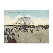 Blackpool, Maxim Flying Machine Post Card