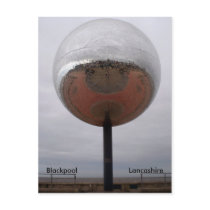 Blackpool Mirrorball Post Card