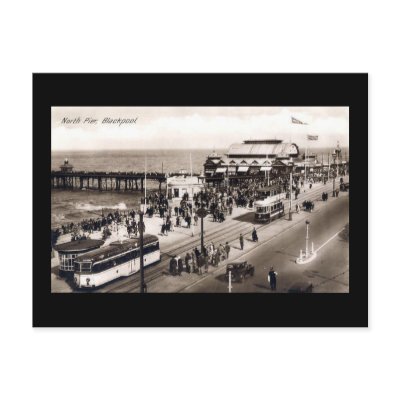 Blackpool, North Pier Postcards by gregoryolney2