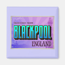 BLACKPOOL REFRIGERATOR MAGNET