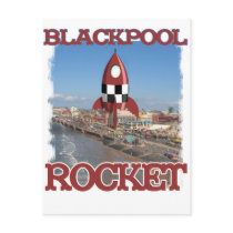 Blackpool Rocket Postcards
