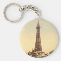 Blackpool Tower IV, Lancashire, England Keychains