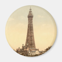 Blackpool Tower IV, Lancashire, England Fridge Magnets