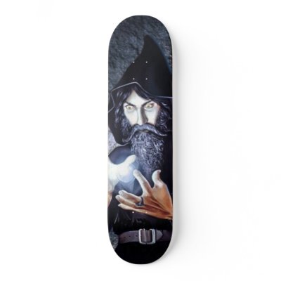 BlackRobeWizard, Wizard of Tricks Skate Boards by arsenalgooner22