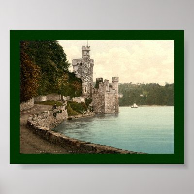Blackrock Castle County Cork Poster by KRWOldWorld