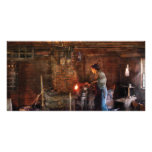 Blacksmith - Cooking with the Smith's Customized Photo Card