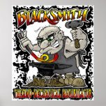 Blacksmith Forge Poster