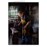 Blacksmith - Starting with a bang Greeting Card