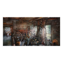 Blacksmith - That's a lot of Hoopla Customized Photo Card