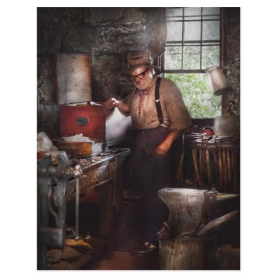 Blacksmith - The Smithy by suburbanscenes