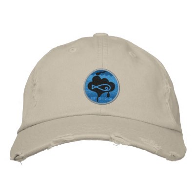 BlackTears Embroidered Hats by JimJennerDesign