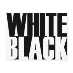 BlackWhite Post Card