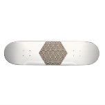 BlackWhiteCube Custom Skateboard