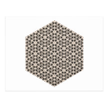 BlackWhiteCube Postcard