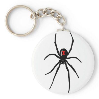 blackwidow keychain by PepeLepew2