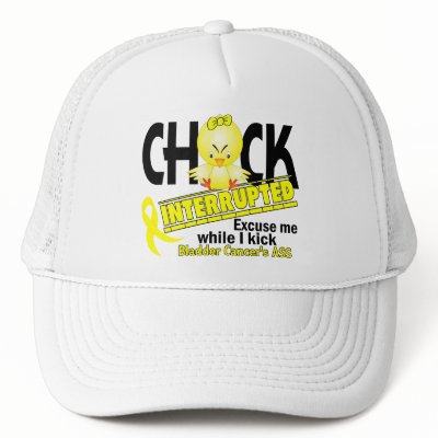Bladder Cancer Chick Interrupted 2 by awarenessgifts