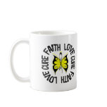 Bladder Cancer Faith Love Cure Coffee Mugs