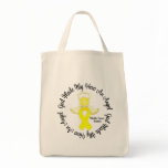 Bladder Cancer God Made My Hero An Angel Tote Bags