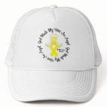 Bladder Cancer God Made My Hero An Angel Trucker Hats