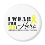 Bladder Cancer Hero Fridge Magnet