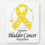 Bladder Cancer Ribbon Of Butterflies