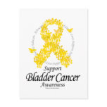 Bladder Cancer Ribbon Of Butterflies