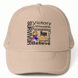 Bladder Cancer Survivor Collage Trucker Hats