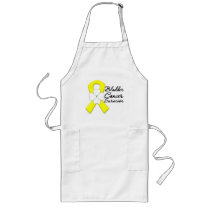 Bladder Cancer Survivor Flower Ribbon Aprons