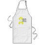 Bladder Cancer Survivor Flower Ribbon Aprons
