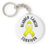 Bladder Cancer Survivor Keychain