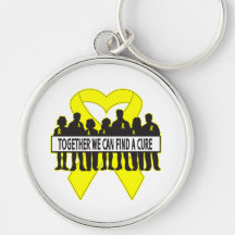 Bladder Cancer Together We Can Find A Cure Key Chain