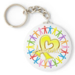 Bladder Cancer Unite in Awareness Keychains