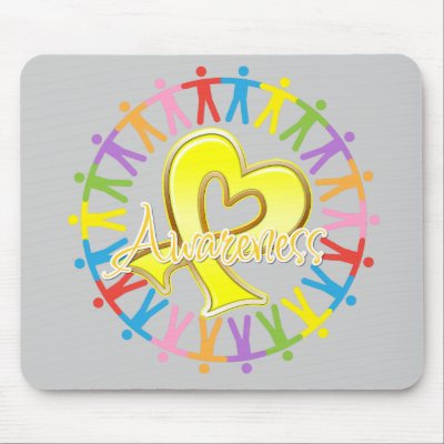 Bladder Cancer Unite in Awareness Mousepad by giftsforawareness