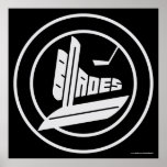 Blades Hockey Poster