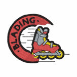 Blading embroidered shirts