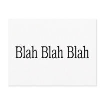 Blah Blah Blah