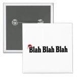 Blah Blah Blah Christmas buttons