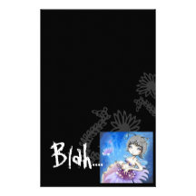 Blah... stationary customized stationery