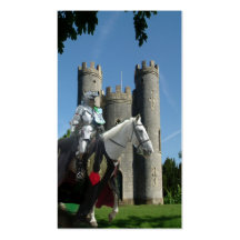 Blaise castle's Knight Business Card Template