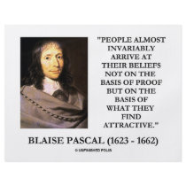 Blaise Pascal Arrive At Beliefs Basis Attractive