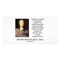 Blaise Pascal Arrive At Beliefs Basis Attractive