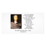 Blaise Pascal Gain Loss Wagering God Exists Quote Personalized Photo Card