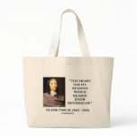 Blaise Pascal Heart Reasons Reason Know Nothing Of Tote Bags