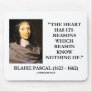 Blaise Pascal Heart Reasons Reason Know Nothing Of Mouse Pad