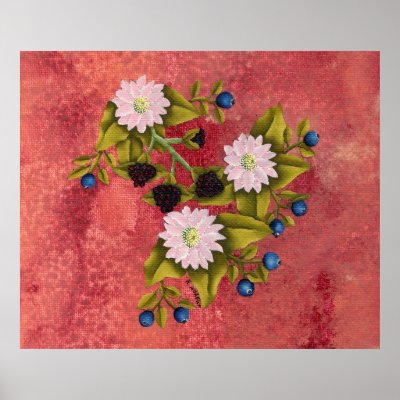 Blakc-N-Blue Berries Posters by tubron