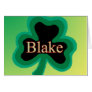 Blake Family Greeting Card