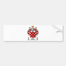 BLAKE FAMILY CREST -  BLAKE COAT OF ARMS BUMPER STICKERS
