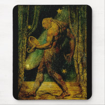 Blake Ghost of a Flea Mouse Pads